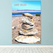 岩積み キャンバスプリント (インサイチュ (ウッドフロア))