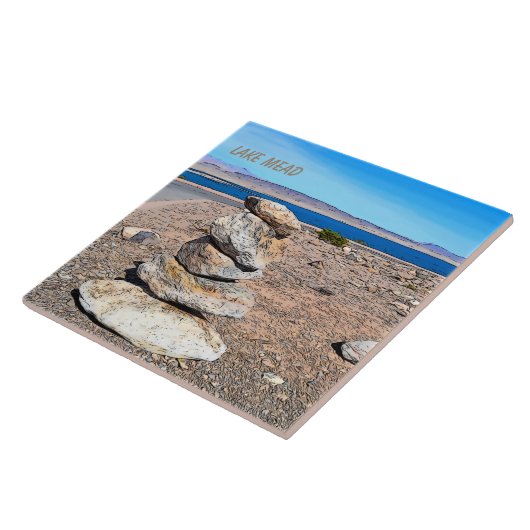 岩積み タイル (側面)