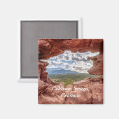 岩穴磁石を通してピークを出す マグネット (正面/裏面)