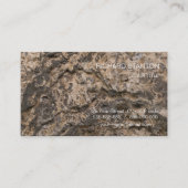 岩紋様 名刺 (正面)