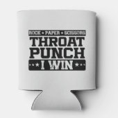 岩紙はさみ喉パンチ私が勝おもしろいち、 缶クーラー (裏面)