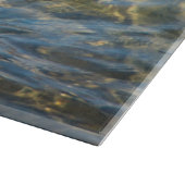 岩素晴らしの上の鵜 カッティングボード (角)