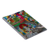 岩絵画の上の仏教 ノートブック (右側)