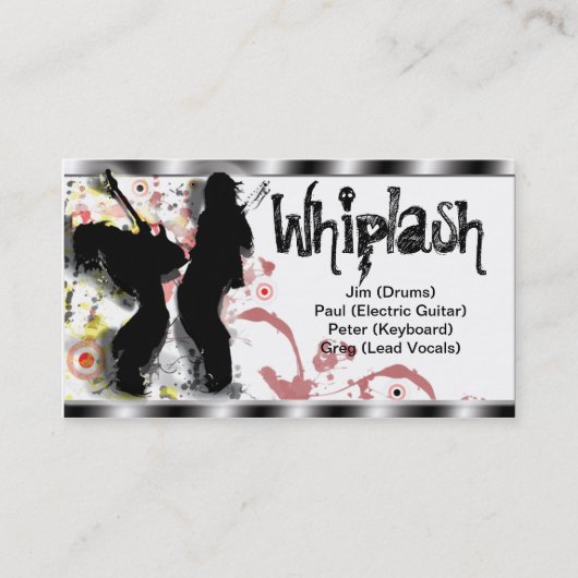 岩群 名刺 (正面)