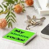 岩肌が立つ キーホルダー (側面)