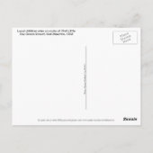 岩遊に沿った子供たち、Divi SXM ポストカード (裏面)