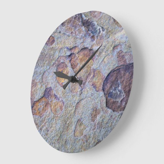 岩鉄鉱石 ラージ壁時計 (傾斜)