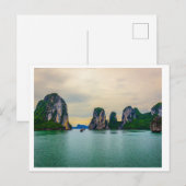 岩間の狭い通路 ポストカード (正面/裏面)