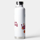 岩、はさみ、スプラッシュ付きペーパーバッグ ウォーターボトル (右面)