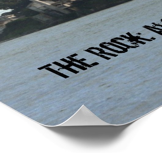 岩：アルカトラズ島 ポスター (角)