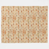 岩，石，壁，テクスチャ，建築，古い フリースブランケット (正面(横))