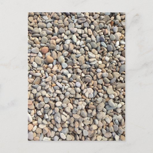 岩、石、小石 ポストカード (正面)