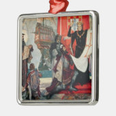 岬のための出発、Manuel I王の メタルオーナメント (左)