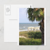 岬のサンBlasの海の海の人魚の塩 ポストカード (正面/裏面)