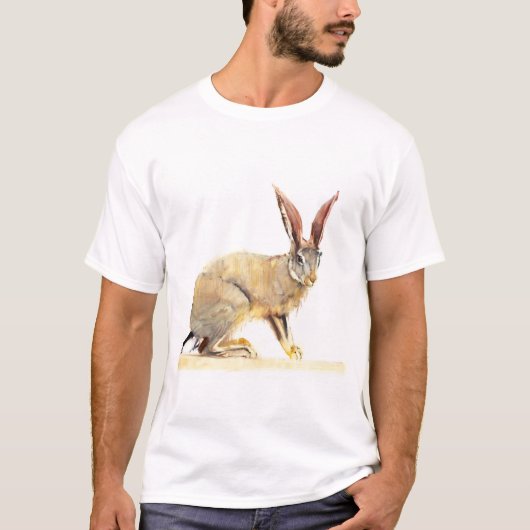 岬のノウサギ2010 2 Tシャツ (正面)