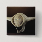 岬ドーセットからのJanusの頭部、 缶バッジ (正面)