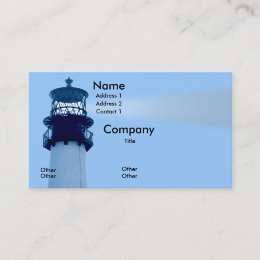 岬フロリダLightwouse 名刺 (正面)