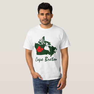 岬ブルターニュのカスタマイズ可能でカスタムな愛地域 Tシャツ