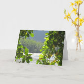 岬曲折カード カード (黄色い花)