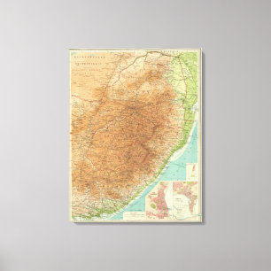 岬、経vaal、東部 キャンバスプリント