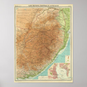 岬、経vaal、東部 ポスター