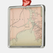 岬Arundel、Kennebunkport、メイン メタルオーナメント (左)