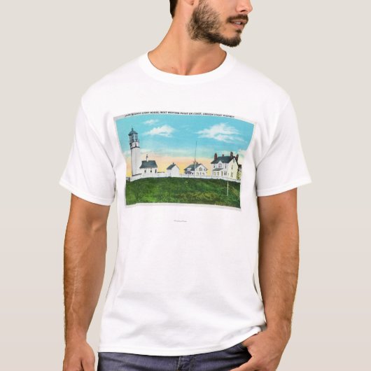 岬Blanco LighthouseCoastの外観 Tシャツ (正面)