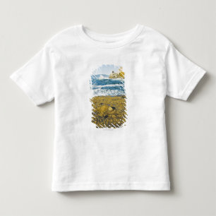 岬Kiwandaおよび太平洋 トドラーTシャツ