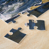 岬Neddick "こぶ"の灯台、ヨークメイン ジグソーパズル (側面)