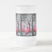 岸に乗り上げたハートの木のOrigの芸術16ozのビールのジョッキ フロストグラスビールジョッキ (中央)