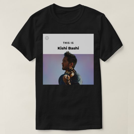 岸橋ステッカー Tシャツ (デザイン正面)