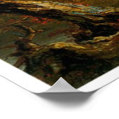 峠の眺望 ポスター (角)