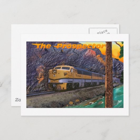 峡谷のリオ・グランデのプロスペク王室のター ポストカード (正面/裏面)