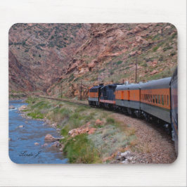 峡谷の列車マウスパッド マウスパッド