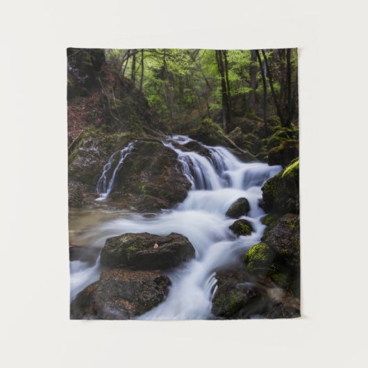 峡谷の魔法の滝 タペストリー (正面)