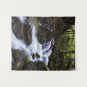 峡谷の魔法の滝 タペストリー (正面(横))