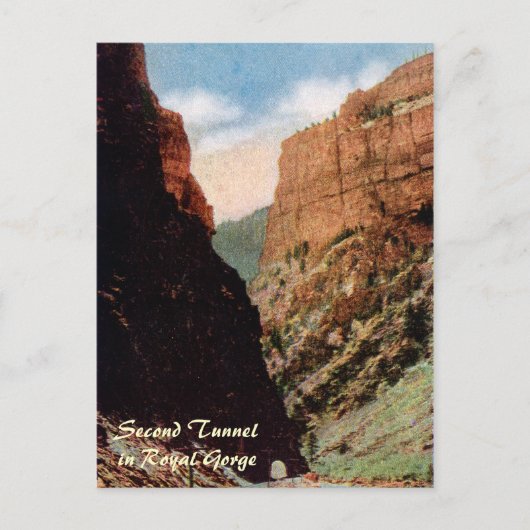 峡谷はがき王室のの第2トンネル ポストカード (正面)