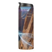 峡谷を通して空気の流れに乗るシルフ タンブラー (回転右)