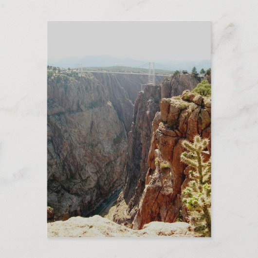 峡谷王室のと橋 – コロラド州キヤノンシティ ポストカード (正面)