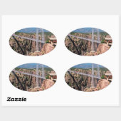 峡谷王室の橋、アメリカで最高峰 楕円形シール (シート)