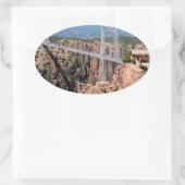 峡谷王室の橋、アメリカで最高峰 楕円形シール (バッグ)