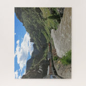 峡谷王室の路鉄道デザインパズル ジグソーパズル (縦)