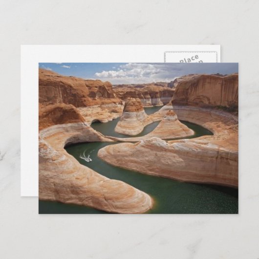 峡谷 ポストカード (正面/裏面)