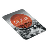 峡谷 |新しいホライゾンの検出引用文 マグネット (右側)