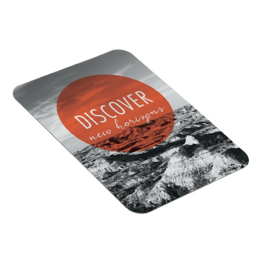 峡谷 |新しいホライゾンの検出引用文 マグネット (右側)