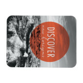 峡谷 |新しいホライゾンの検出引用文 マグネット (横)