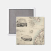 島々のインディアン海 マグネット (正面/裏面)