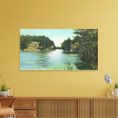 島々の中を見る キャンバスプリント (インサイチュ (リビング))