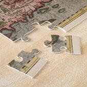 島々の地図カリブのヴィンテージジャマイカプエルトリコ ジグソーパズル (側面)