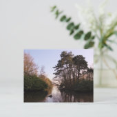 島々の間に、ロアースパーク湖、カーディフ。 ポストカード (スタンド正面)